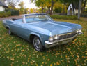 Chevrolet Impala 1965 SS Cabriolet Light Blue