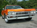 Chevrolet Impala 1965 2d HT Orange: Image