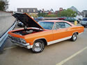 Chevrolet Impala 1965 2d HT Orange: Image