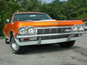 Chevrolet Impala 1965 2d HT Orange: Image