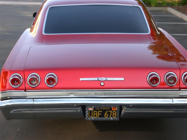 Candy Apple Red 61 Ragtop Impala Custom Cars Paint Classic