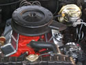 Chevrolet Impala 1965 candy Apple Red: Image