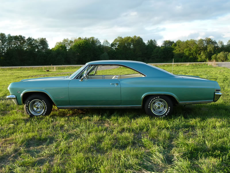 Green chevy Impala